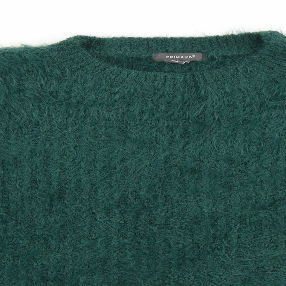 Primark Womens Green   Pullover Jumper Size L
