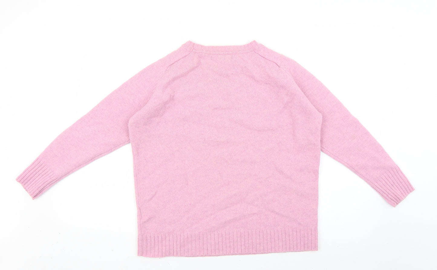 Marks and Spencer Womens Pink   Pullover Jumper Size 16