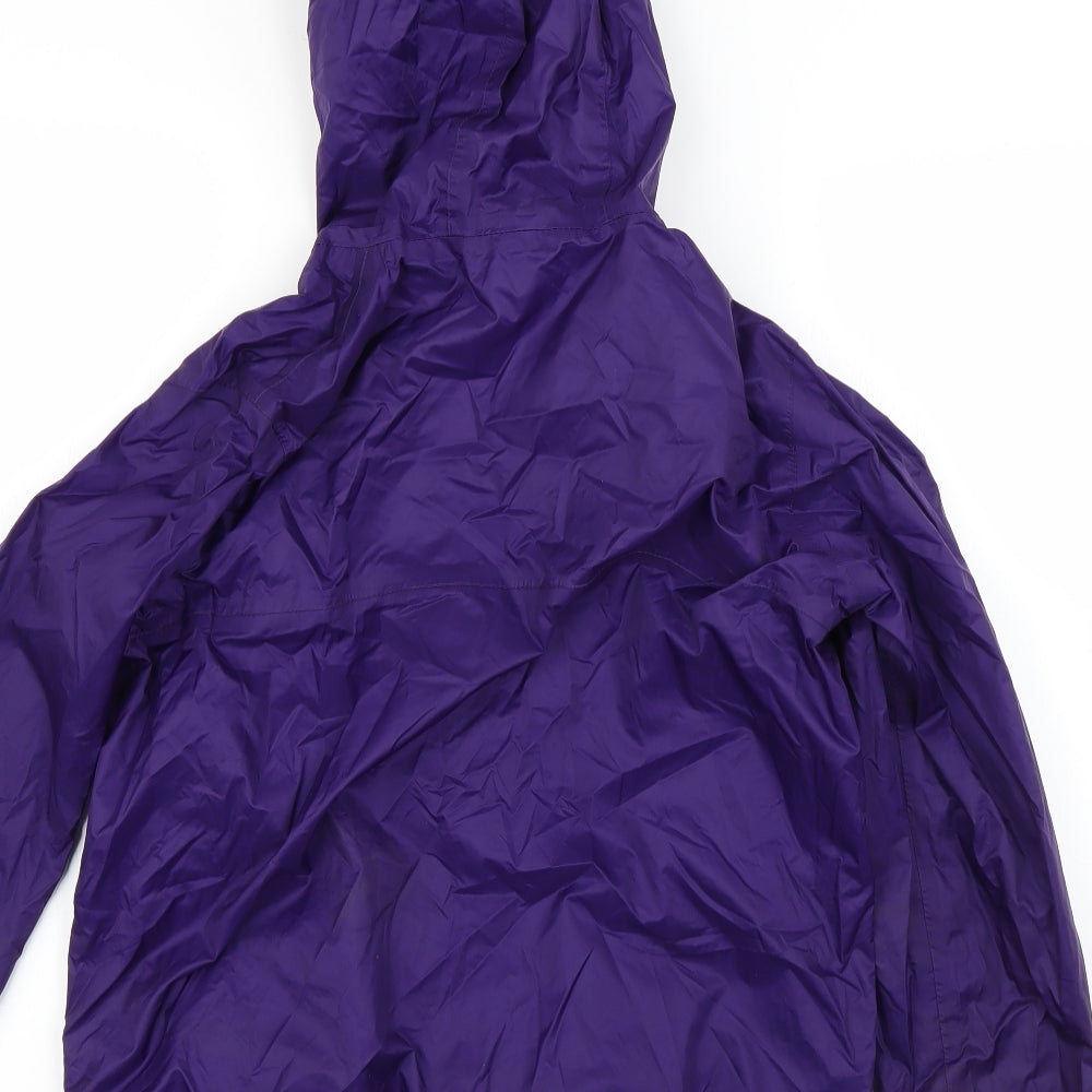 freedom trail Girls Purple   Anorak Coat Size 13-14 Years