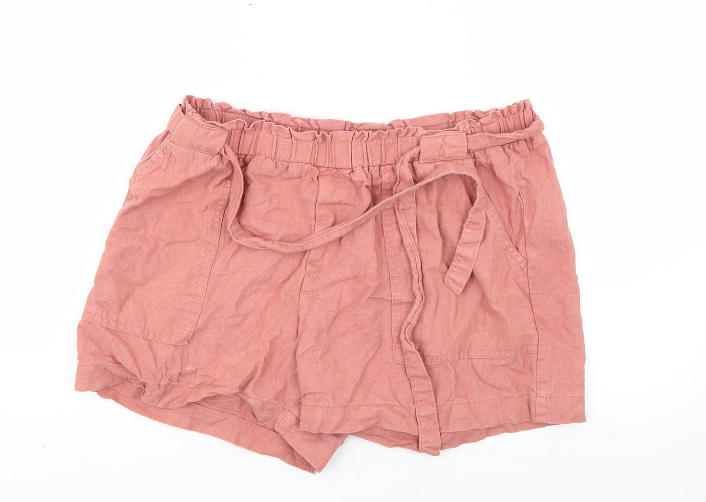 Primark Womens Pink   Chino Shorts Size 14