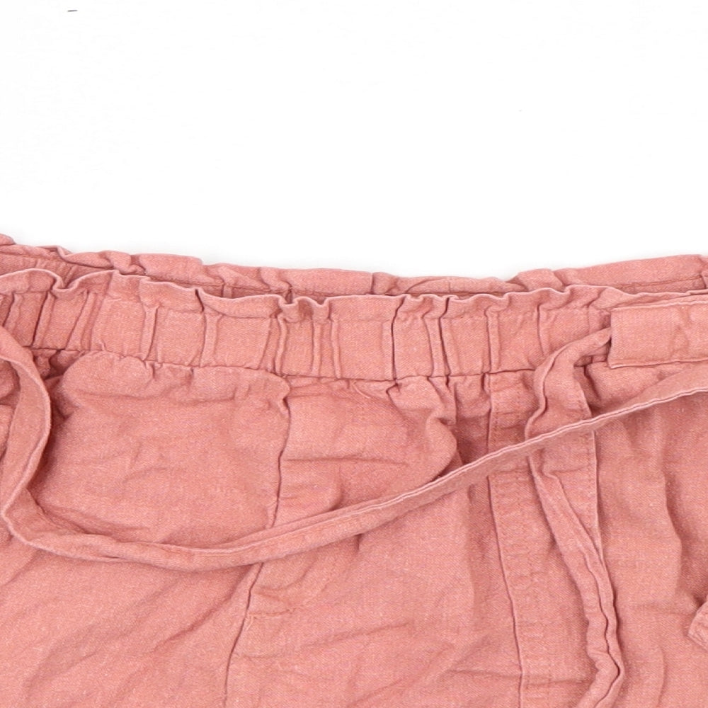 Primark Womens Pink   Chino Shorts Size 14