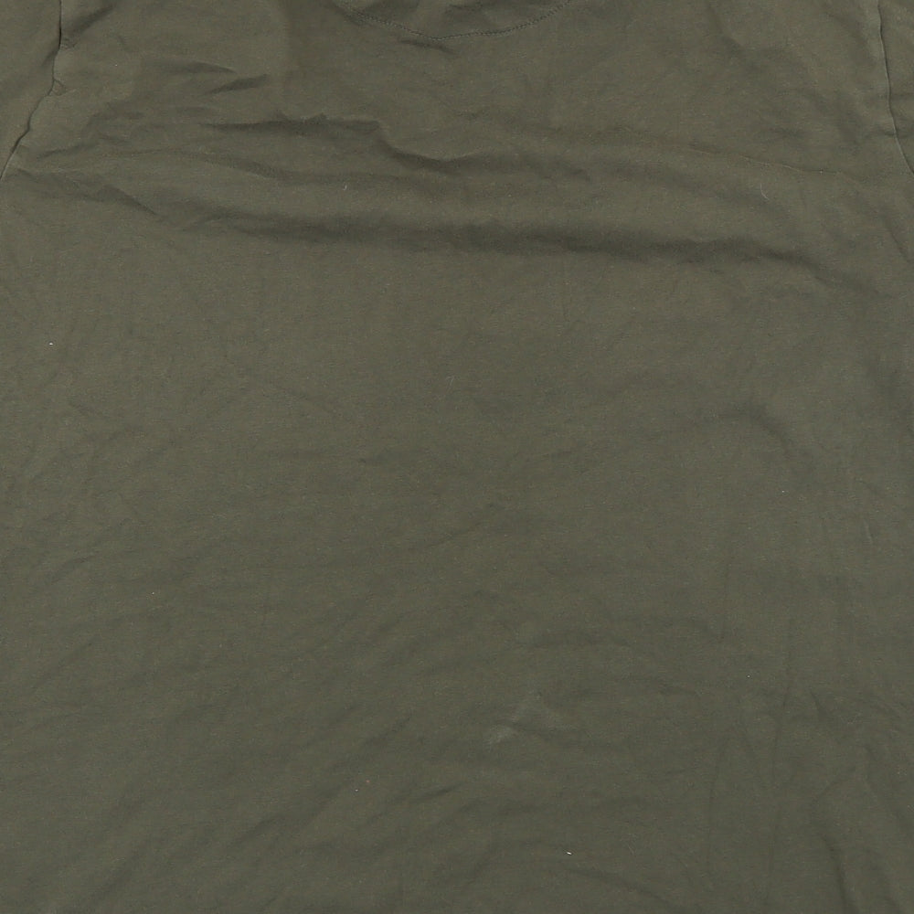 Matalan Mens Multicoloured Striped   T-Shirt Size L