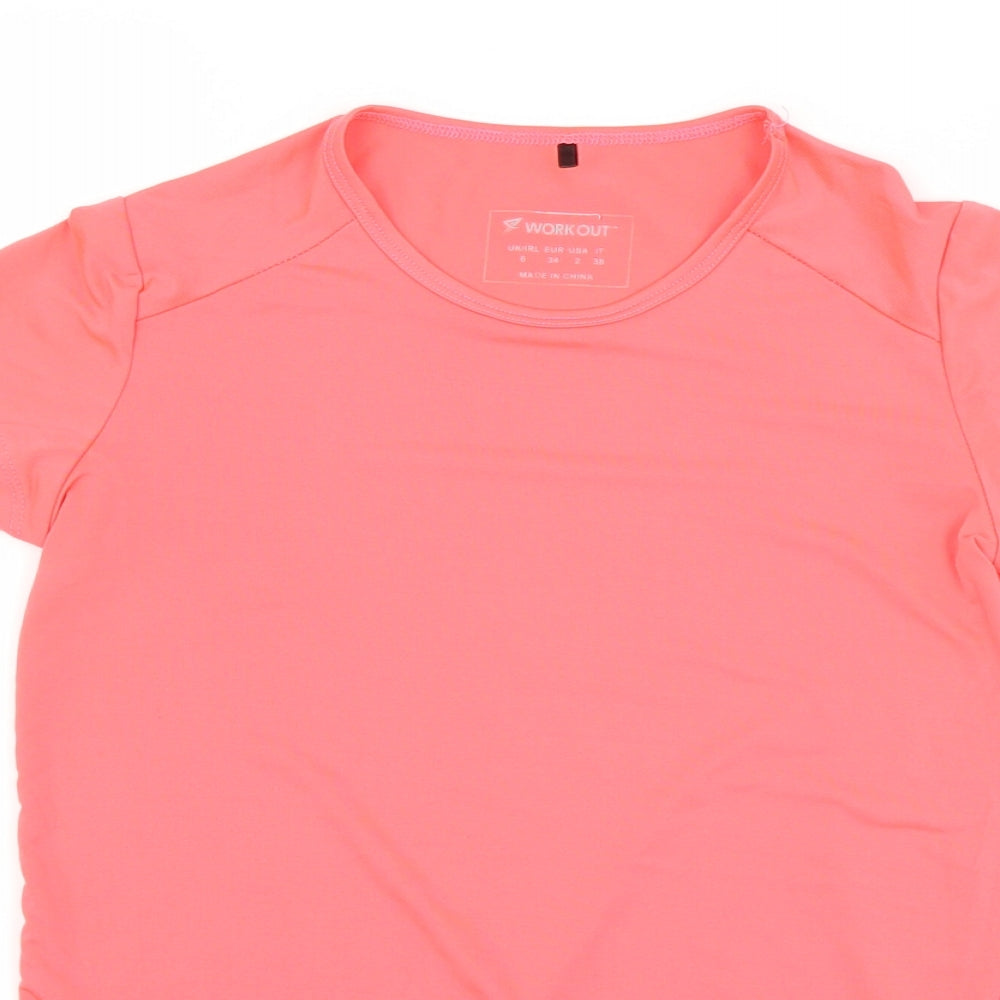 Atmosphere Womens Pink   Basic T-Shirt Size 6