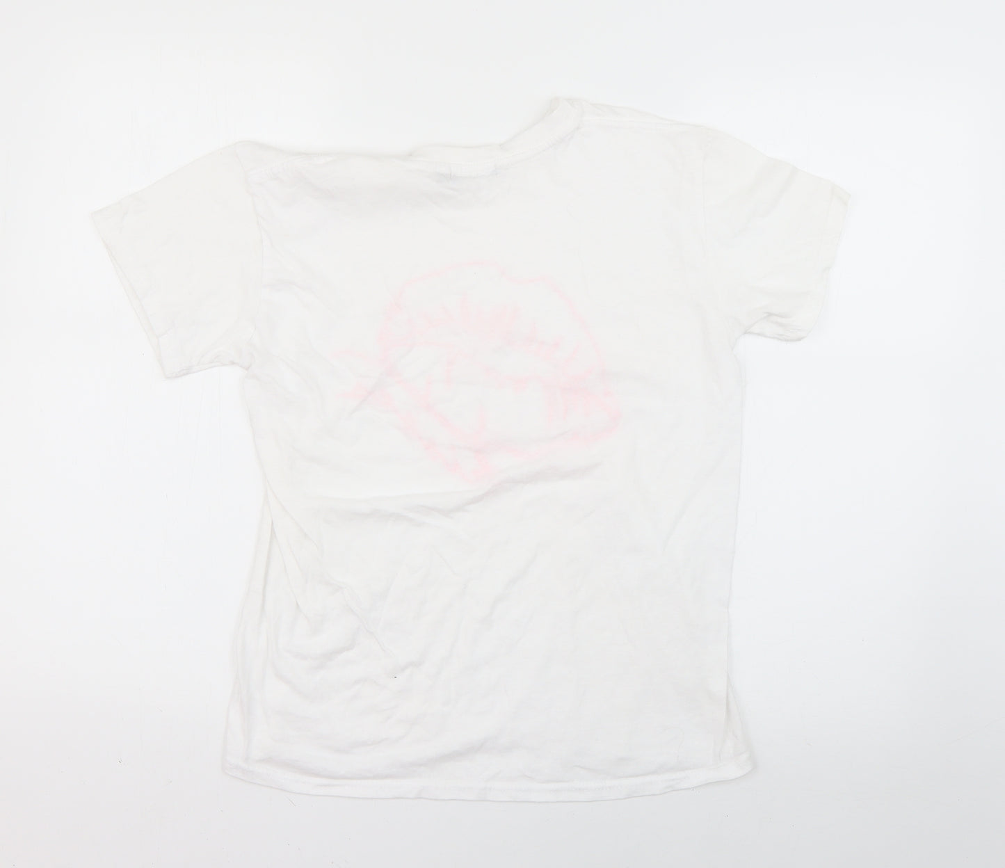 Boohoo Womens White   Basic T-Shirt Size S