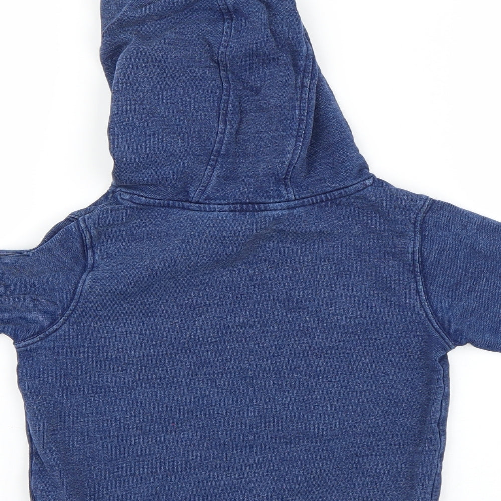 Marks and Spencer Boys Blue   Pullover Hoodie Size 3-4 Years