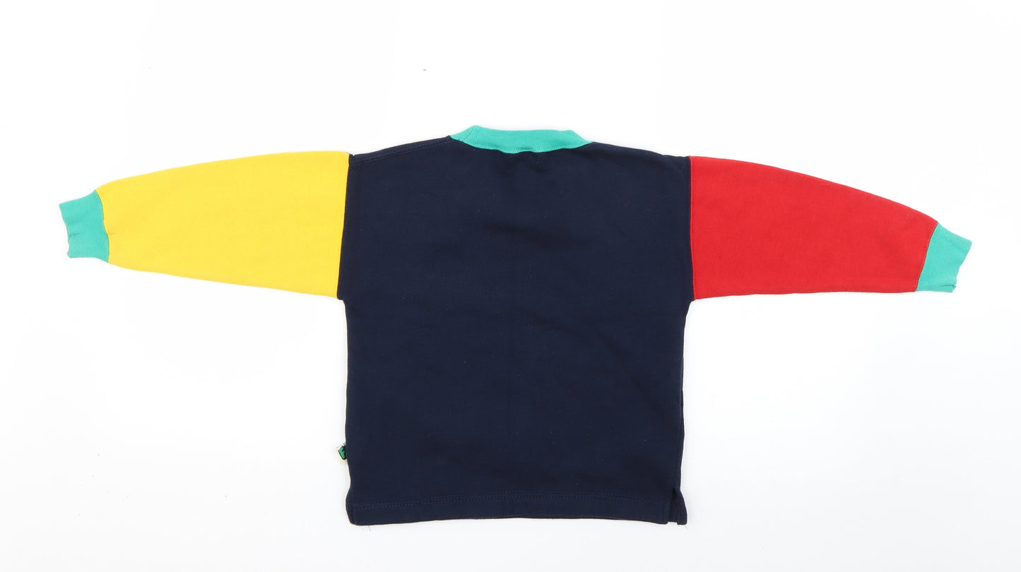 Preworn Boys Multicoloured   Pullover Sweatshirt Size 3-4 Years