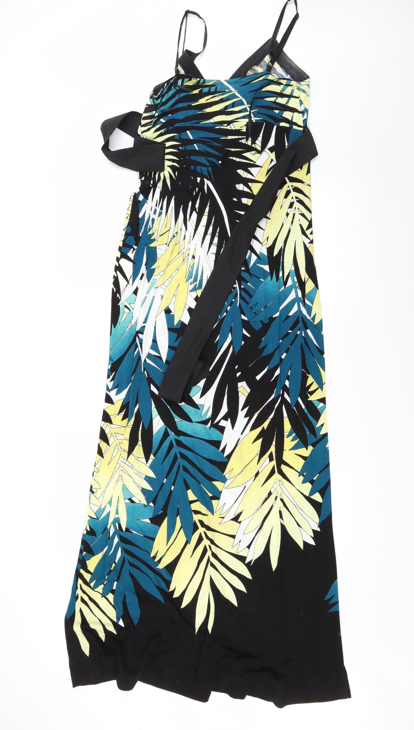 Oasis Womens Multicoloured Floral  Maxi  Size S