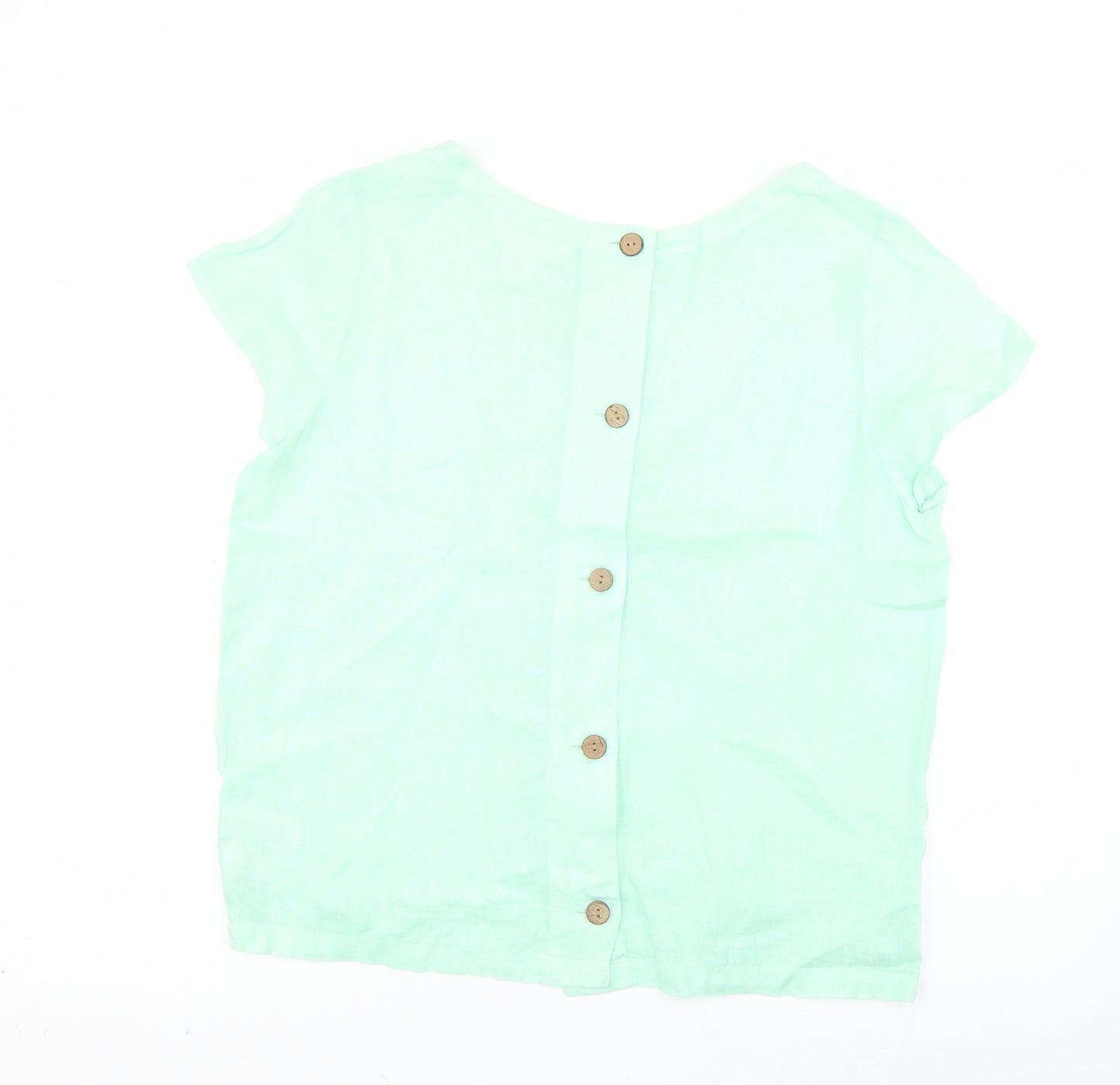 C&C California Womens Green   Basic Blouse Size L