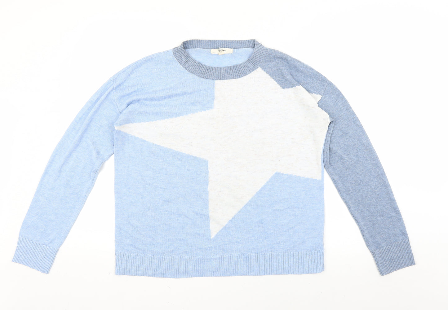 peyton primrose Womens Blue   Pullover Jumper Size M