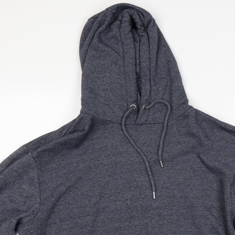 George Mens Blue   Pullover Hoodie Size M