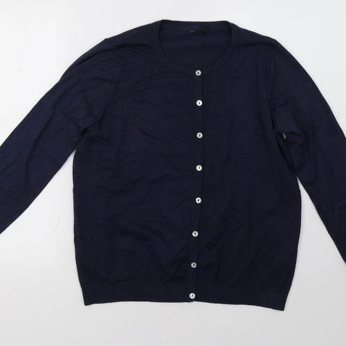 capsule Womens Blue   Cardigan Jumper Size 18