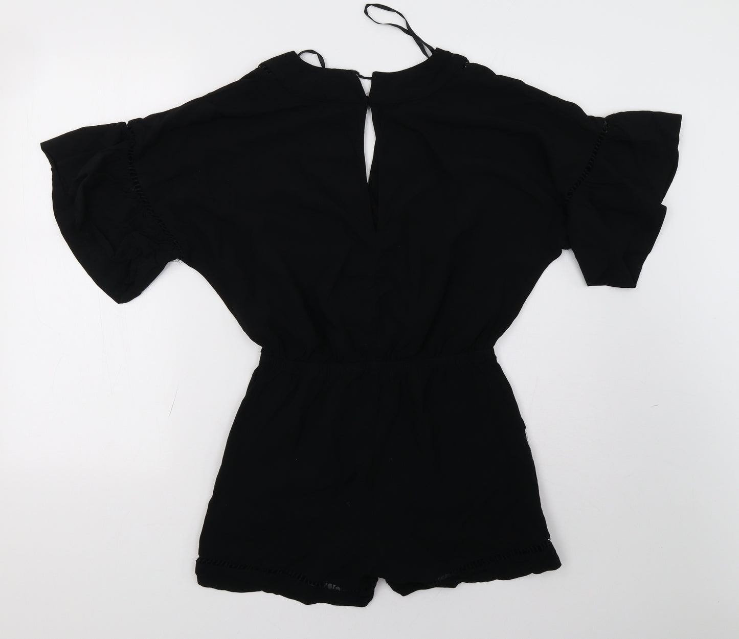 H&M Womens Black   Playsuit One-Piece Size 8