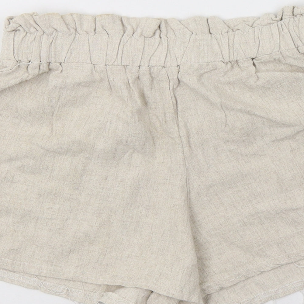 Nasty Gal Womens Beige    Shorts Size 10