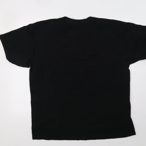 HUF Mens Black    T-Shirt Size XL