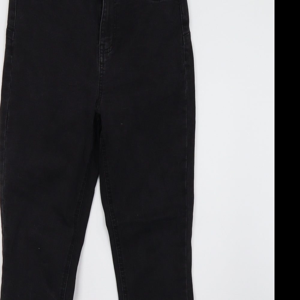 Primark Womens Black  Denim Skinny Jeans Size 12 L32 in