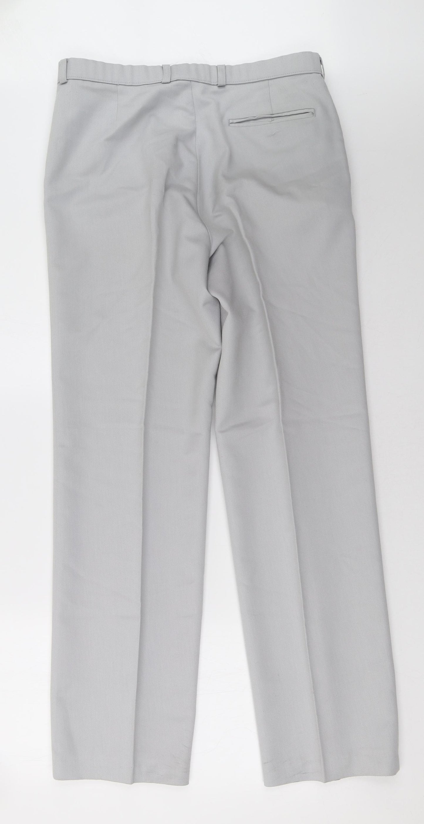 st. michaels Mens Grey   Trousers  Size 34 L33 in