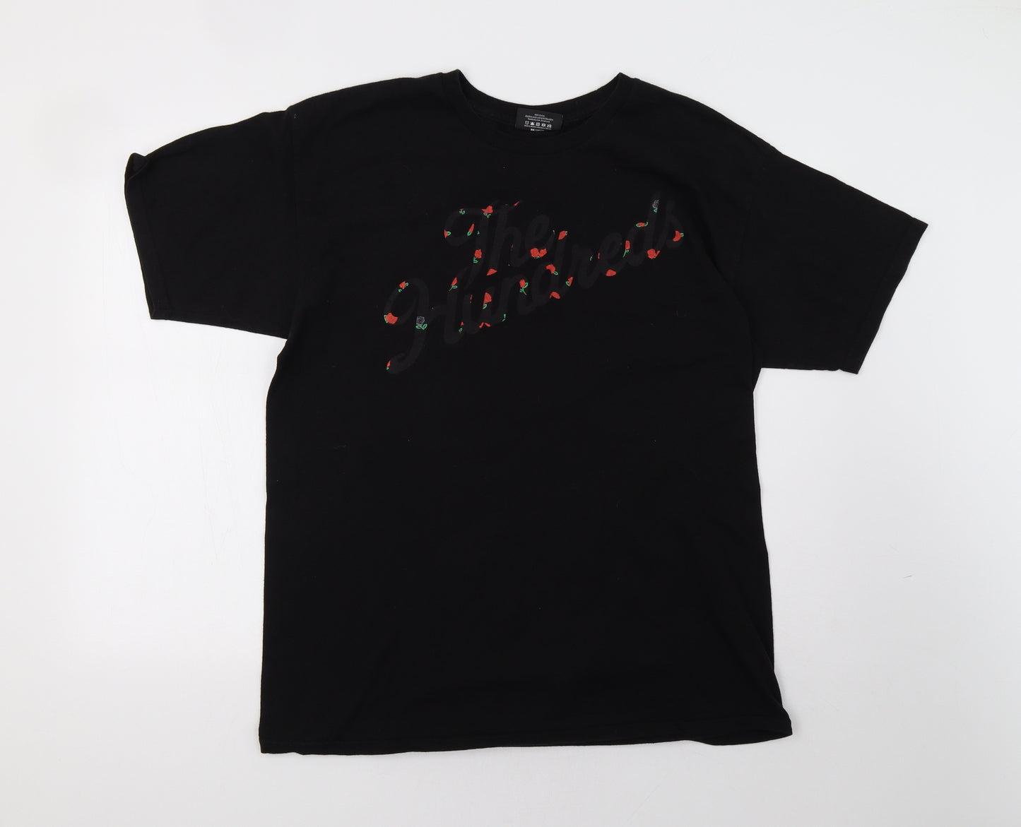 The Hundreds Mens Black    T-Shirt Size L