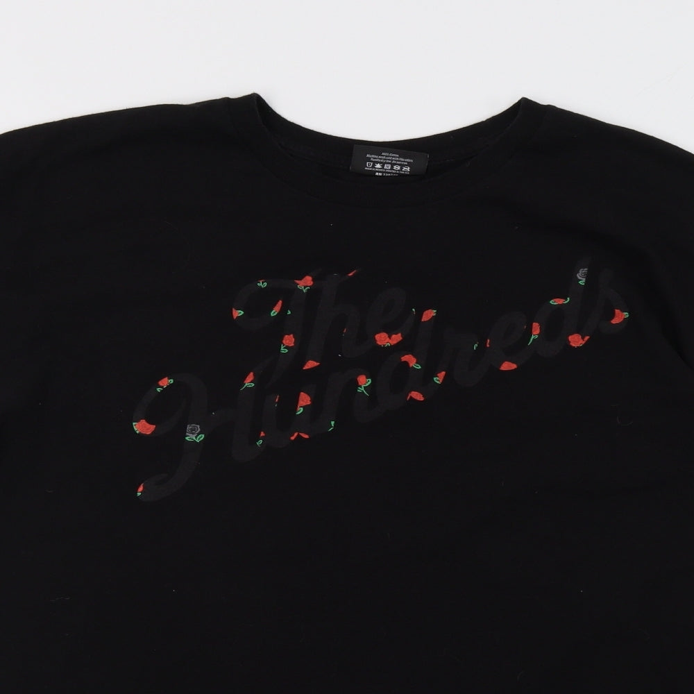 The Hundreds Mens Black    T-Shirt Size L