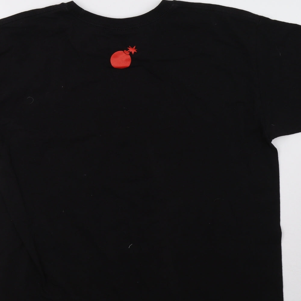 The Hundreds Mens Black    T-Shirt Size L