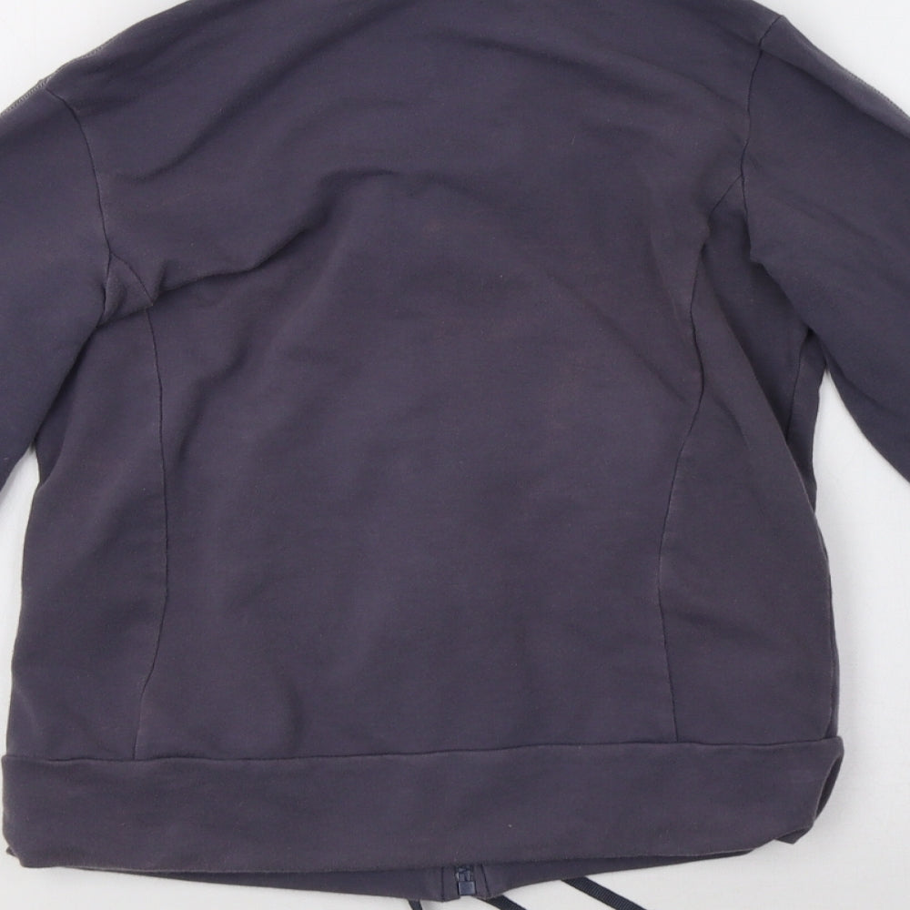 aws Womens Purple   Full Zip Sweatshirt Size 12
