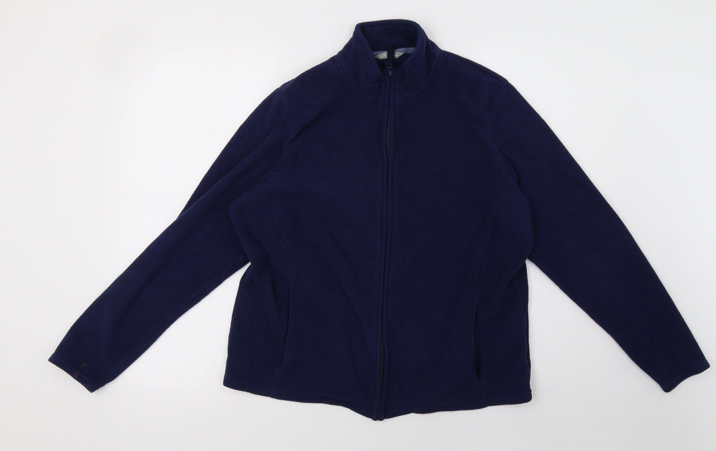 Marks and Spencer Womens Blue   Full Zip Sweatshirt Size 18