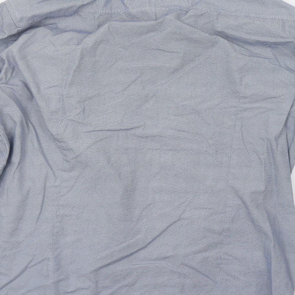 HUGO BOSS Mens Blue    Dress Shirt Size 42