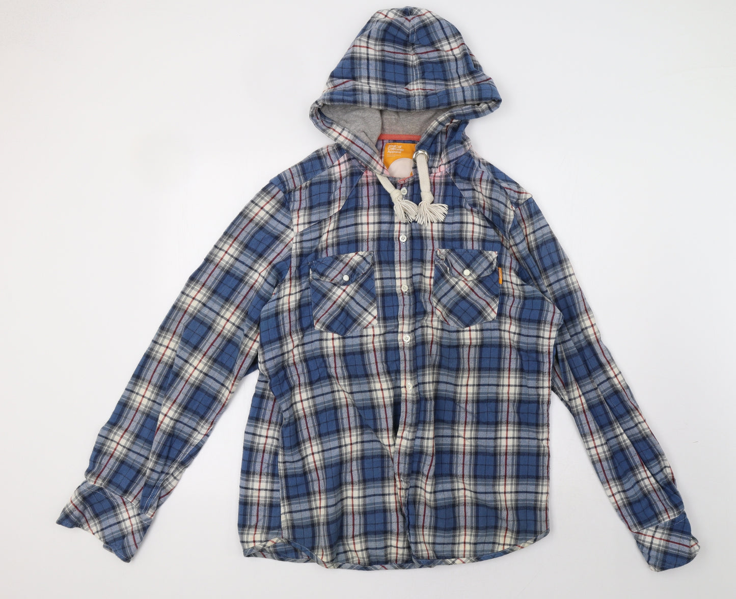 SoulCal&Co Mens Black Check  Jacket  Size L