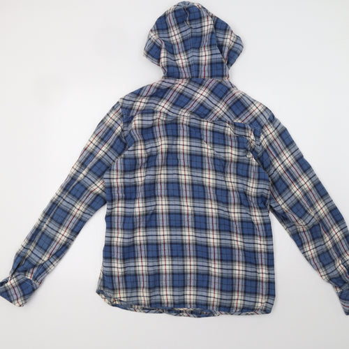 SoulCal&Co Mens Black Check  Jacket  Size L