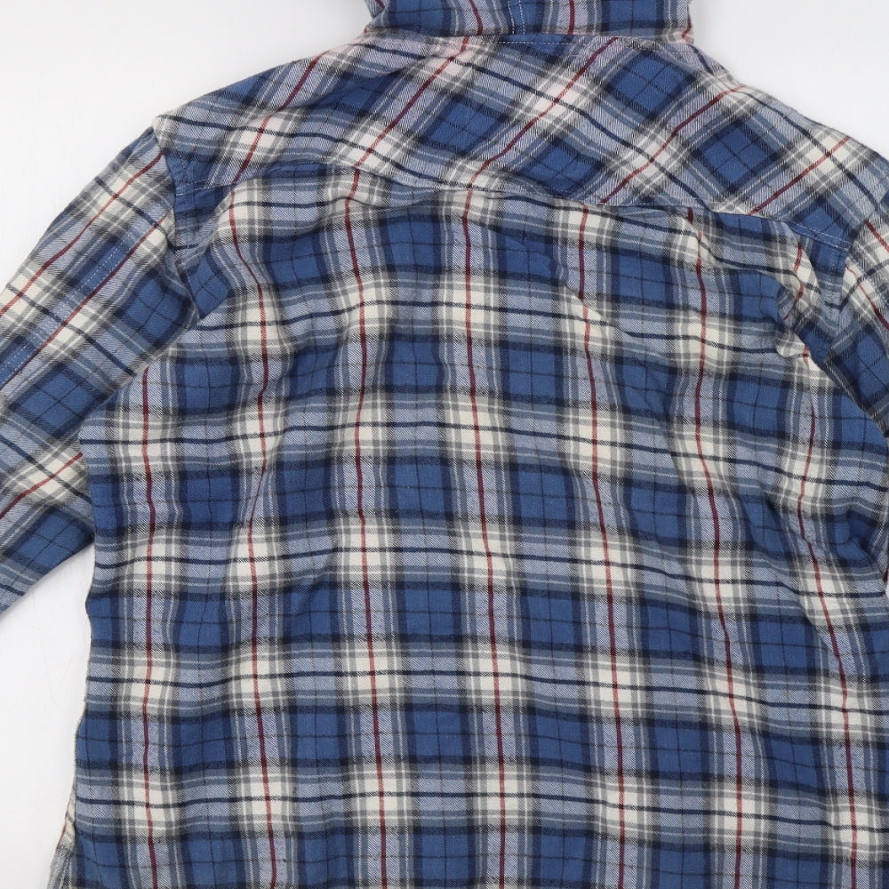 SoulCal&Co Mens Black Check  Jacket  Size L