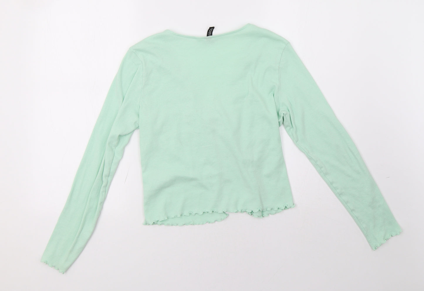 H&M Womens Green   Cardigan Jumper Size M