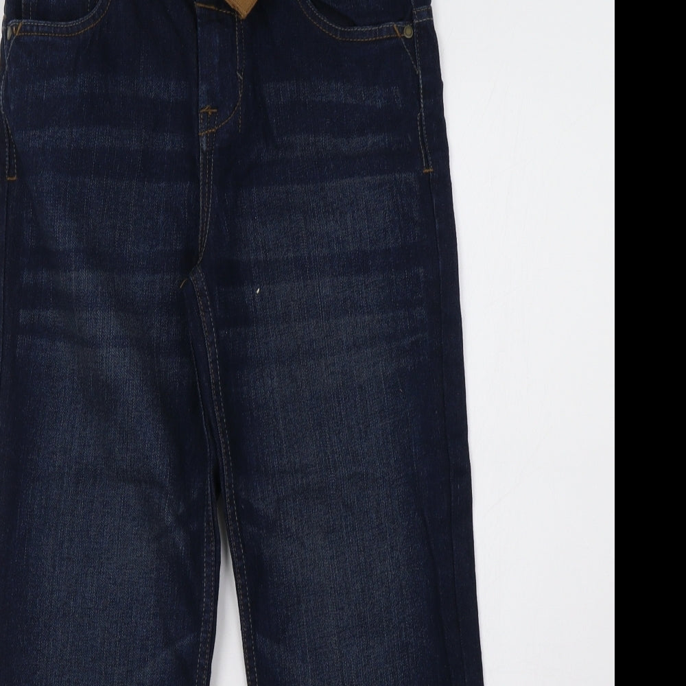 NEXT Girls Blue  Denim Straight Jeans Size 10-11 Years