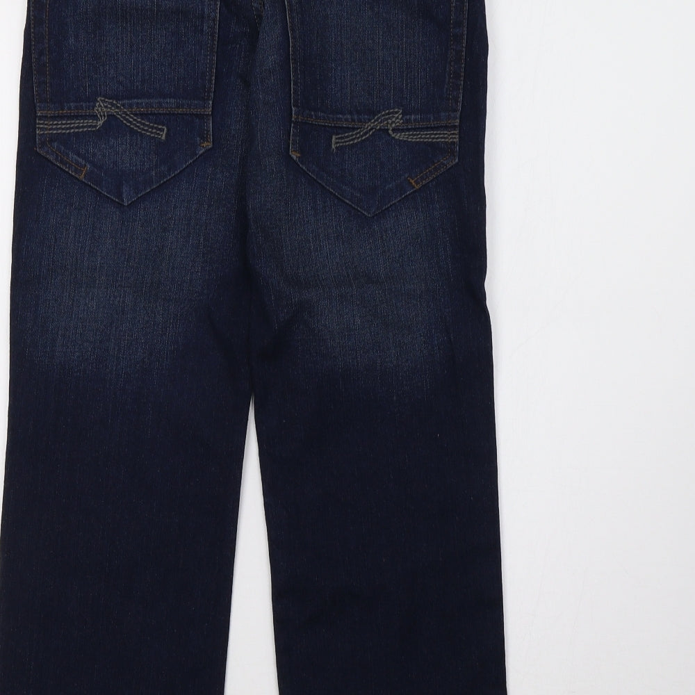 NEXT Girls Blue  Denim Straight Jeans Size 10-11 Years