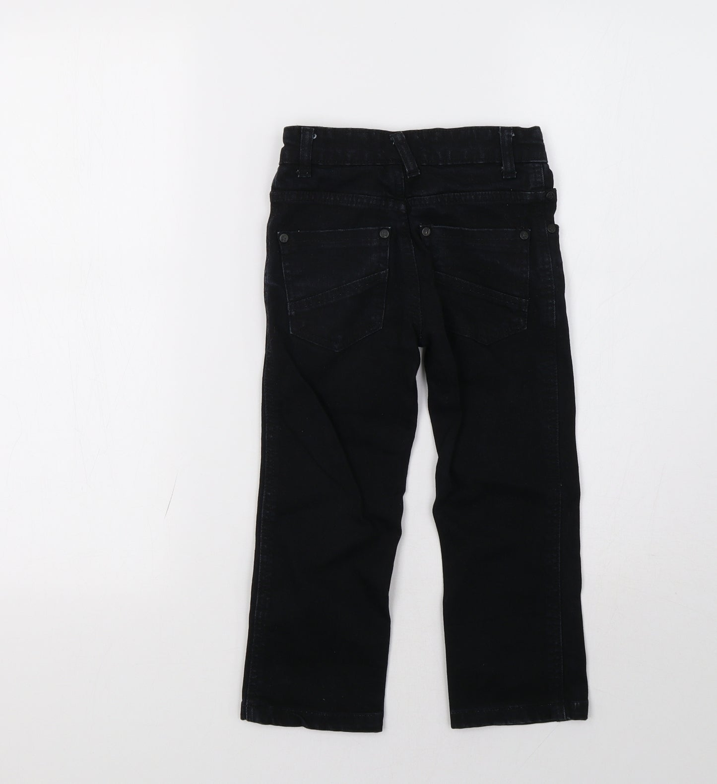 duck&dodge Boys Blue  Denim Straight Jeans Size 4 Years
