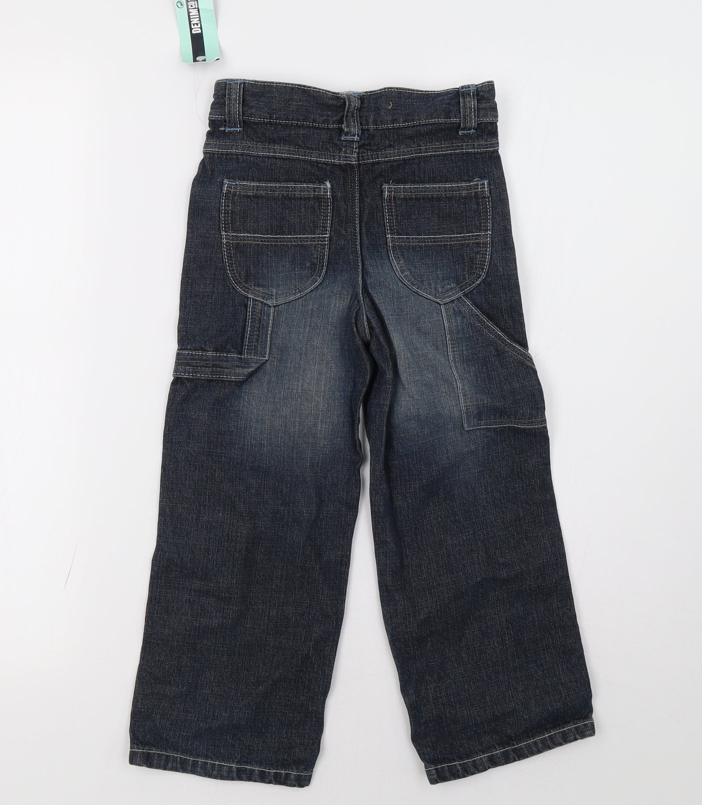 Primark Boys Blue  Denim Straight Jeans Size 4 Years