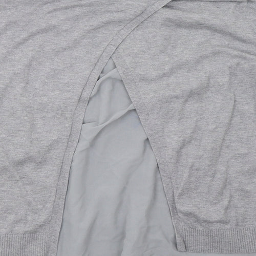 Stylus Womens Grey   Pullover Sweatshirt Size L