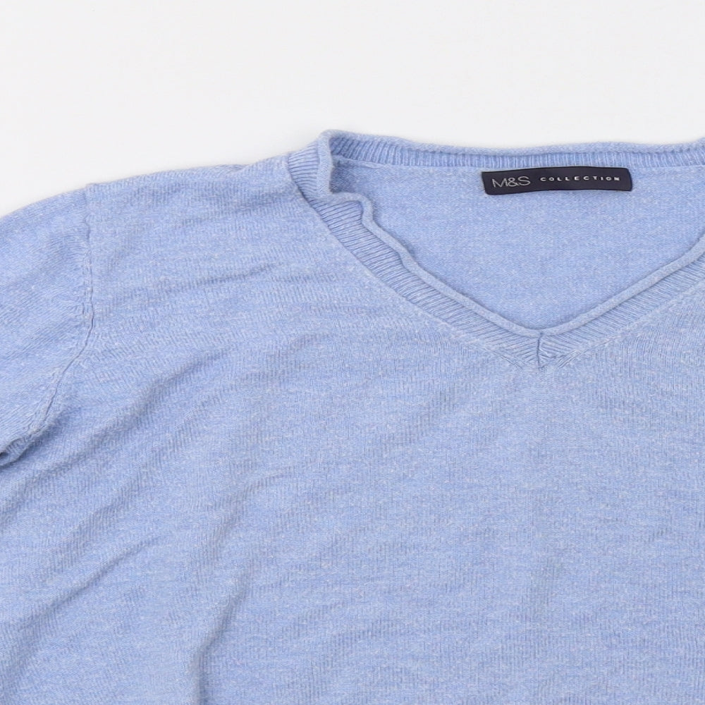 Marks and Spencer Womens Blue   Pullover Sweatshirt Size 12