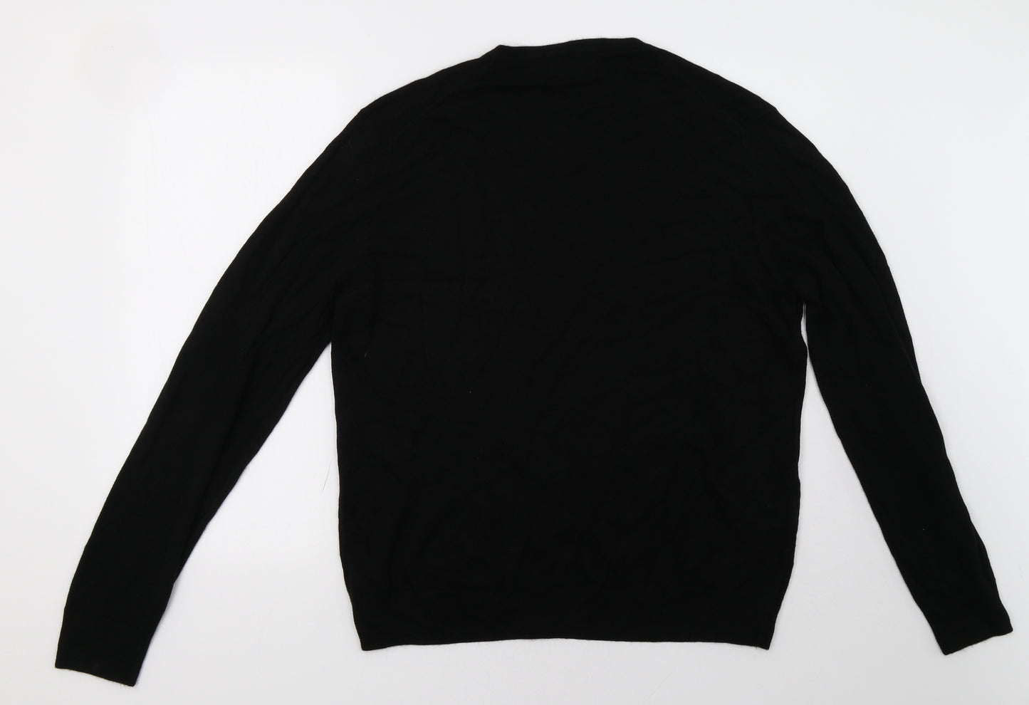 F&F Mens Black   Pullover Sweatshirt Size XL