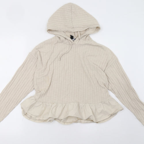 newlook Womens Beige   Pullover Sweatshirt Size M