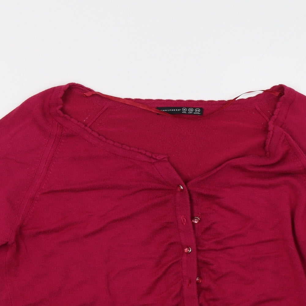 Primark Womens Pink   Cardigan Jumper Size 18