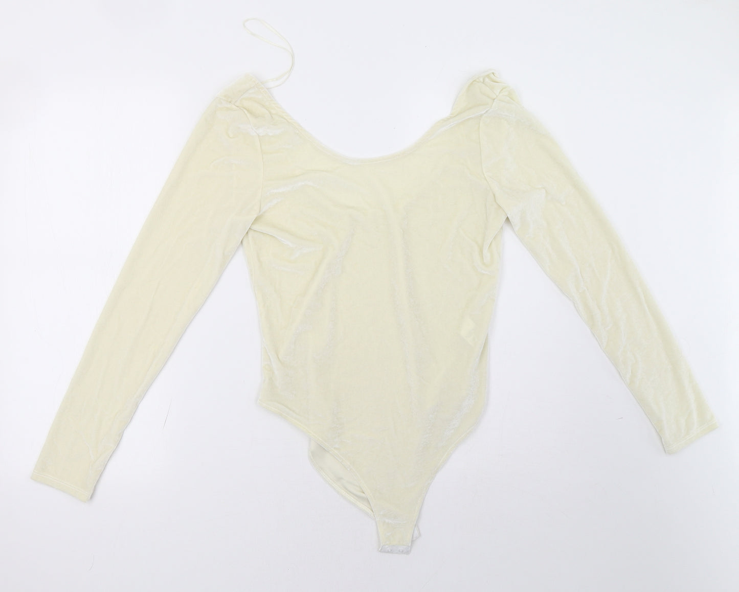 River Island Womens White   Bodysuit One-Piece Size 12