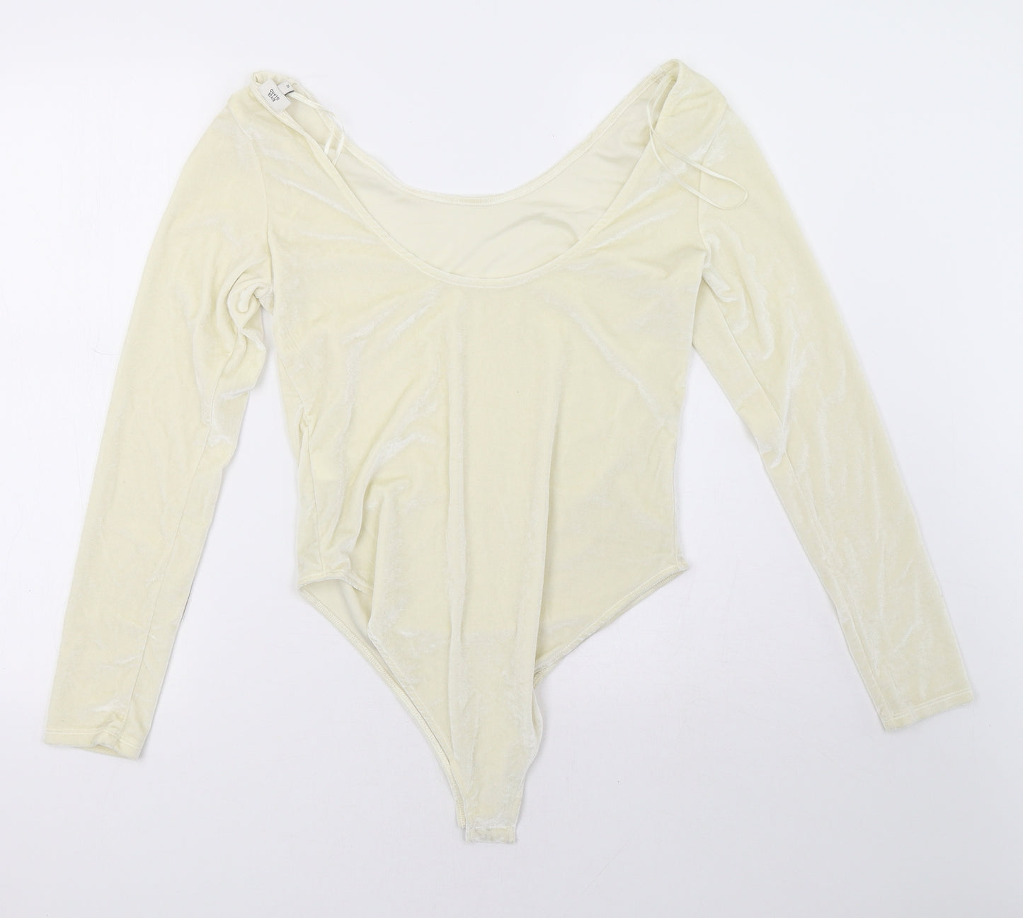 River Island Womens White   Bodysuit One-Piece Size 12
