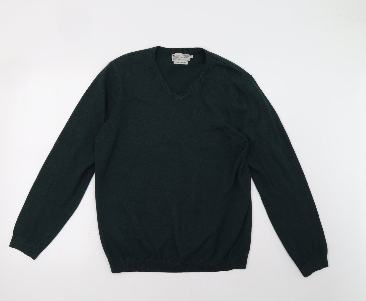 Sainsburys Womens Green   Pullover Sweatshirt Size M