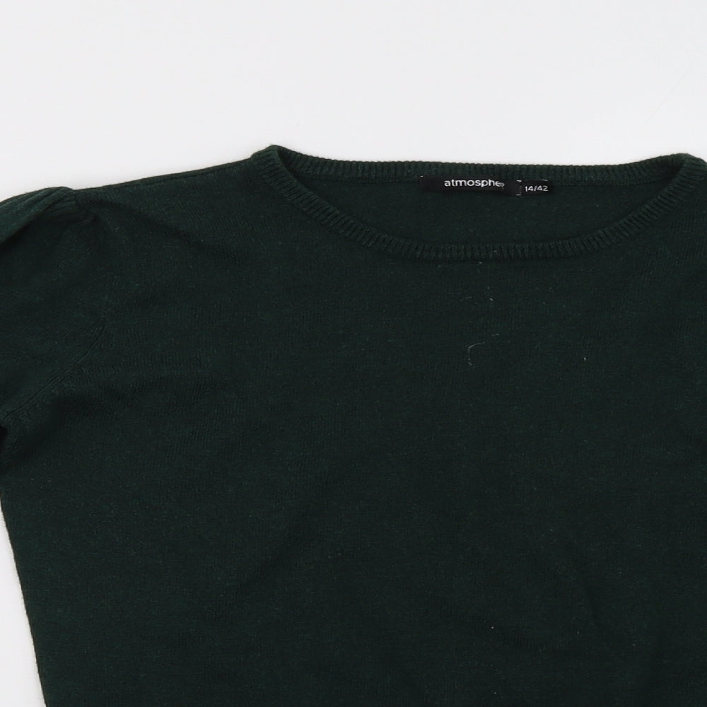 Primark Womens Green   Pullover Sweatshirt Size 14