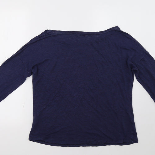 stile benneto Womens Blue   Pullover Sweatshirt Size L