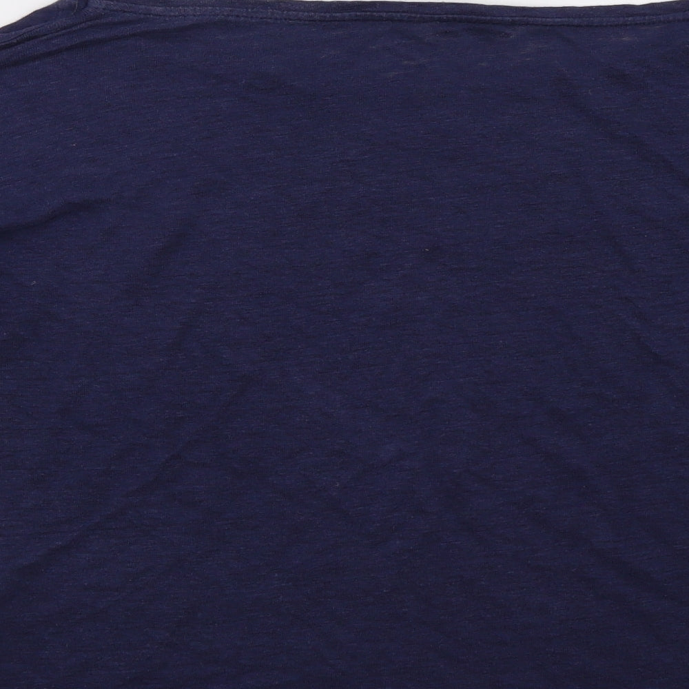 stile benneto Womens Blue   Pullover Sweatshirt Size L