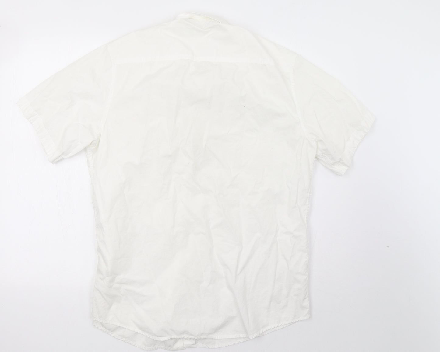 Topman Mens White    Polo Size L