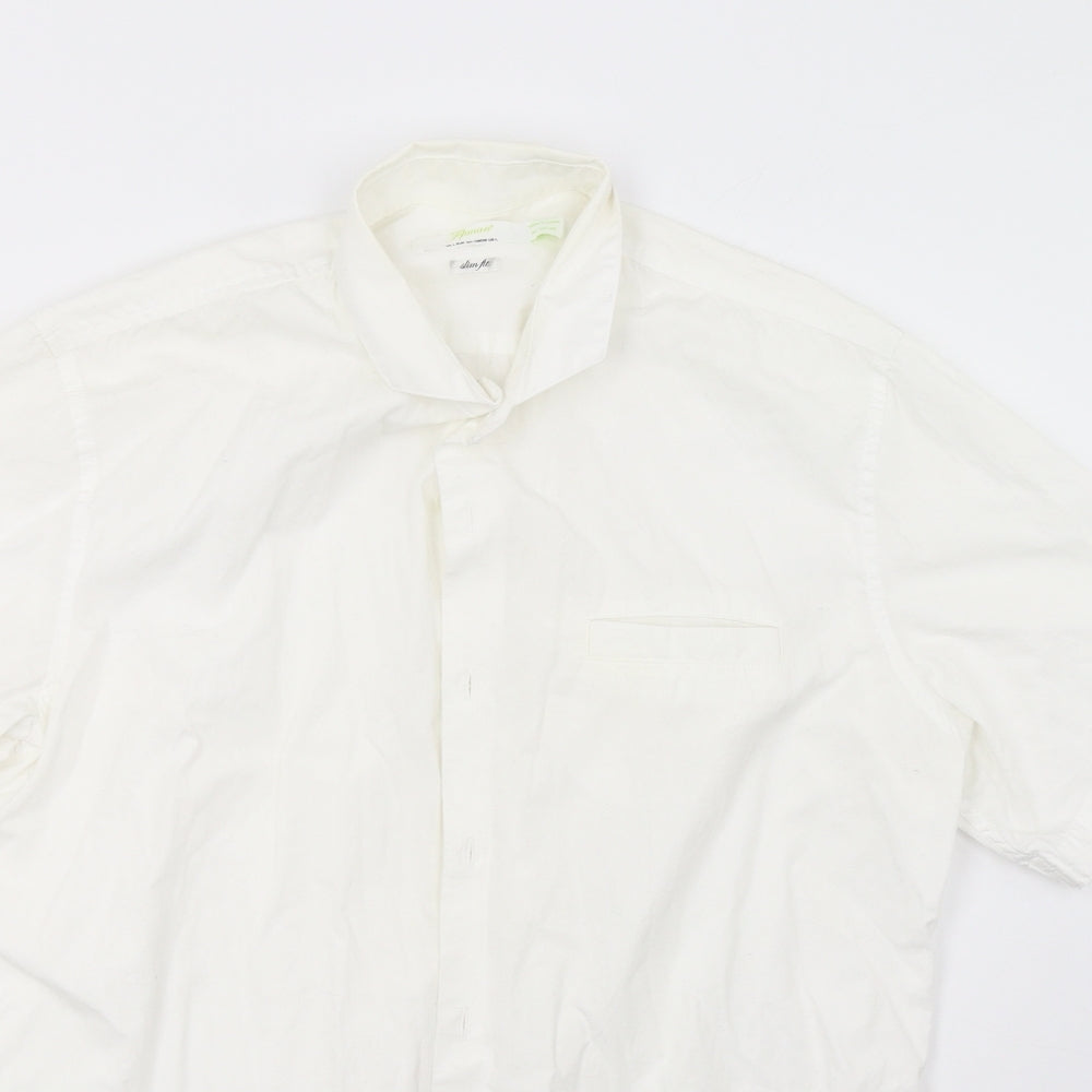 Topman Mens White    Polo Size L