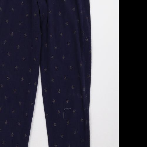 George Womens Blue Polka Dot   Pyjama Pants Size 14
