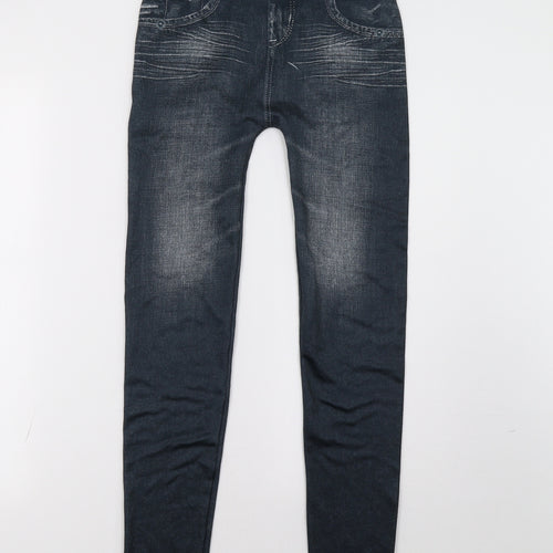 trim slim Womens Blue   Jogger Trousers Size M L30 in
