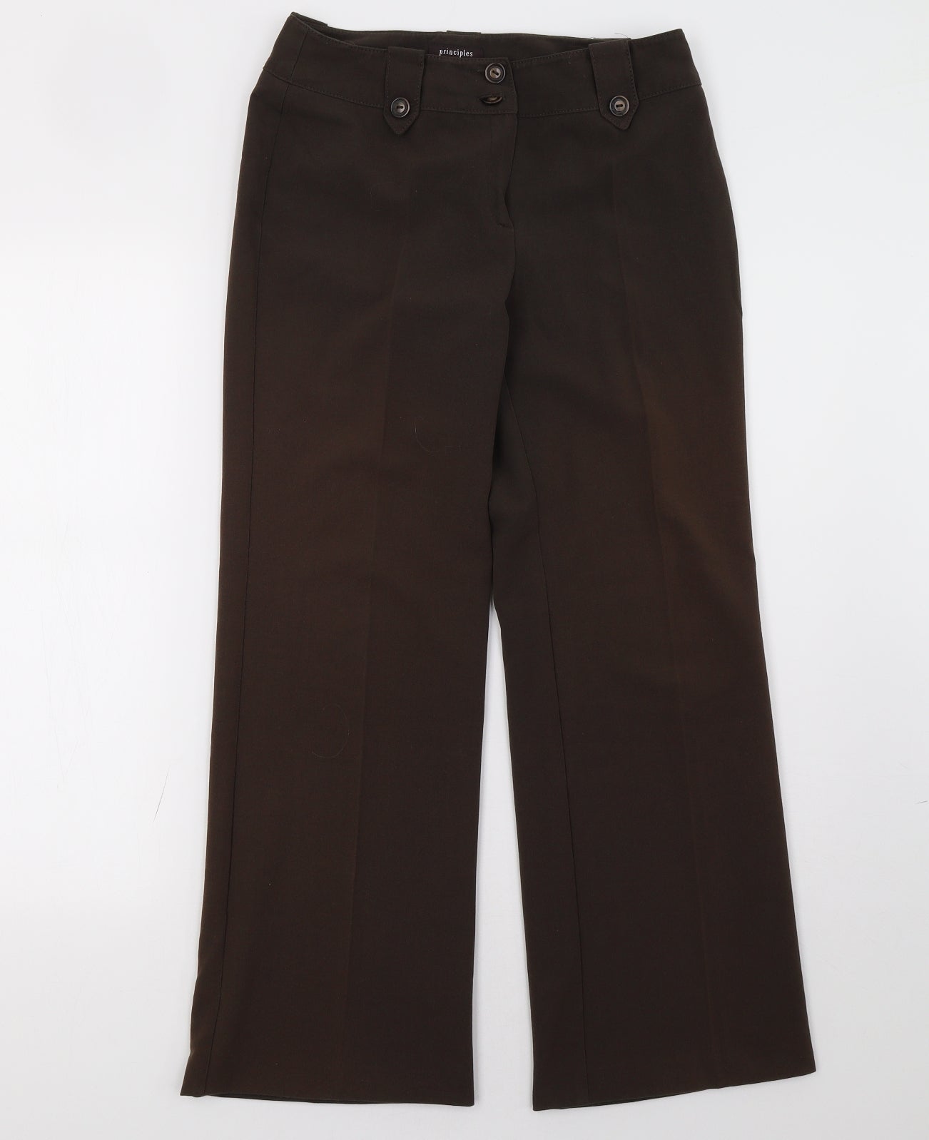 Principles Womens Brown   Trousers  Size 8 L28 in
